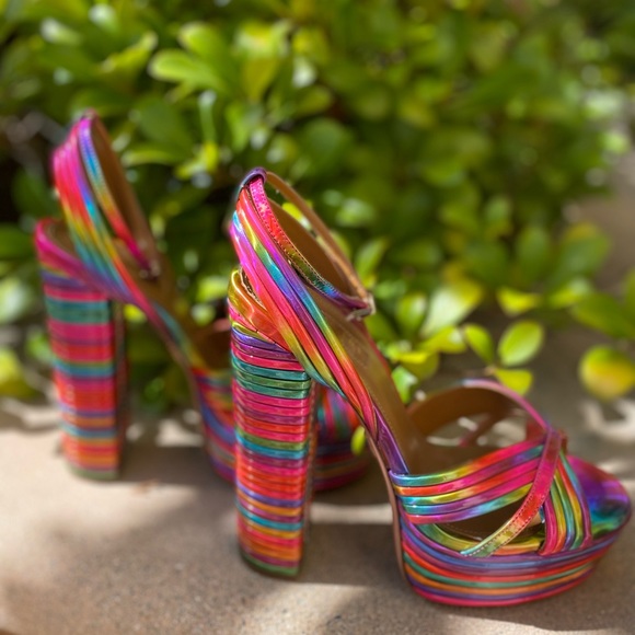 Like new Aquazzura Sundance platform 37 $895 - Picture 7 of 14